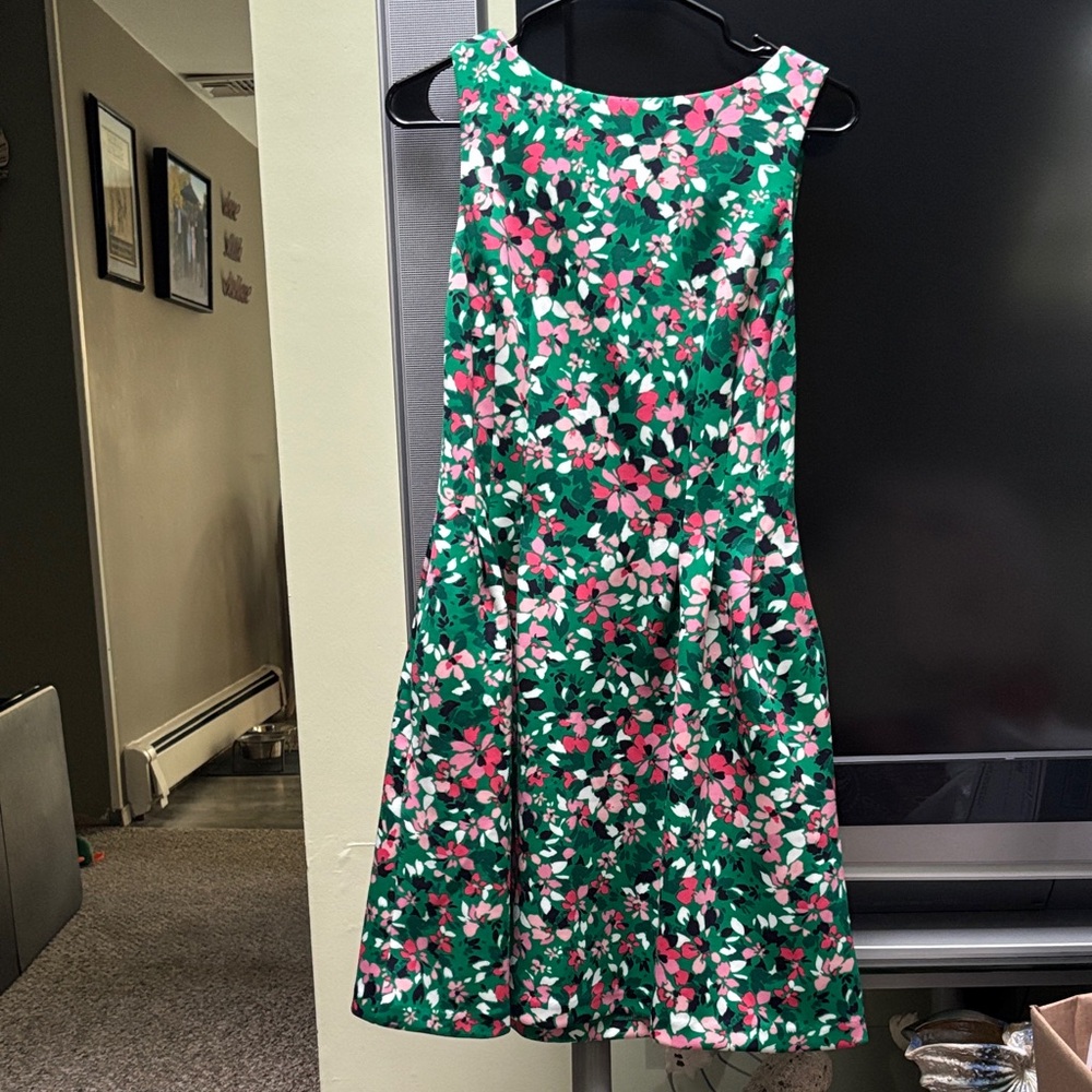 Vince Camuto Floral Dress Sz 8 EUC